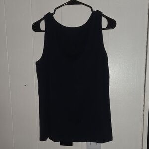 Talbots Elegant Navy Tank Top